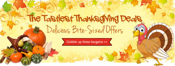 Thanksgiving Day 2013 promoções no Ahappydeal.com