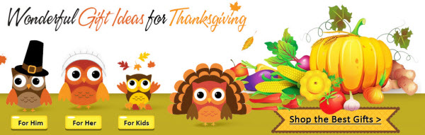 Thanksgiving Day 2013 promoções no Everbuying.com